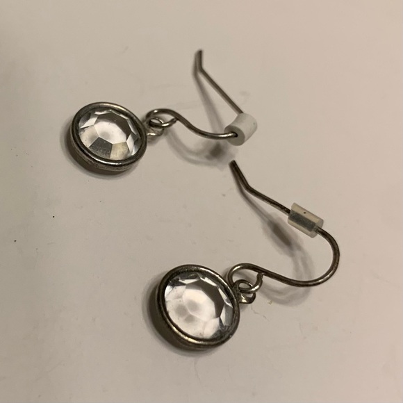 EARRINGS CRYSTAL RHINESTONE DANGLE
HYPOALLERGENIC PURE TITANIUM, STAINLESS STEEL - Picture 4 of 7